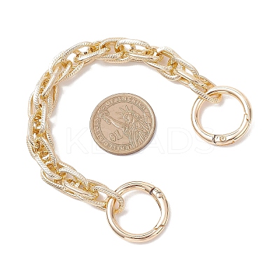 Aluminium Textured Rope Chain Bag Extension Chains FIND-JF00162-01-1