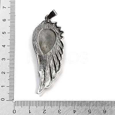 Natural Labradorite Big Pendants G-G112-02AS-05-1