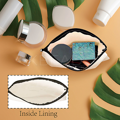 Polycotton Canvas Stroage Bags ABAG-WH0029-054-1