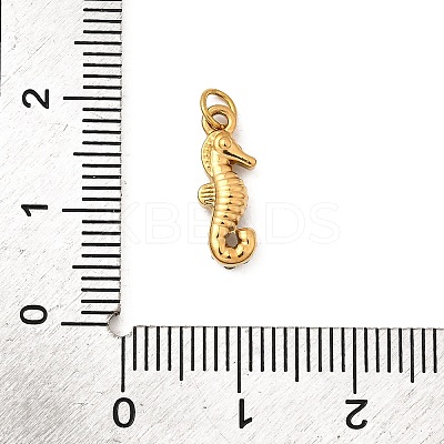 304 Stainless Steel Rhinestone Pendants STAS-B097-06G-04-1