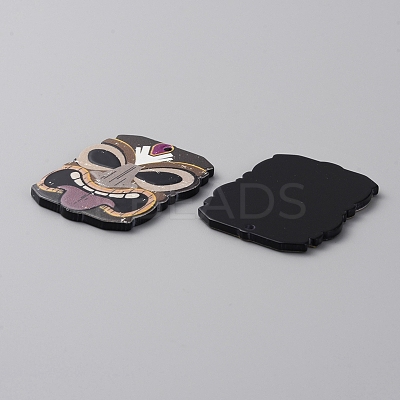 Acrylic Pendants LS-MACR-WH0010-08C-1