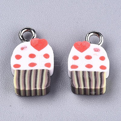 Handmade Polymer Clay Charms LS-X-CLAY-T016-61-1