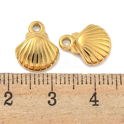 Ion Plating(IP) 304 Stainless Steel Charms STAS-P365-02G-1