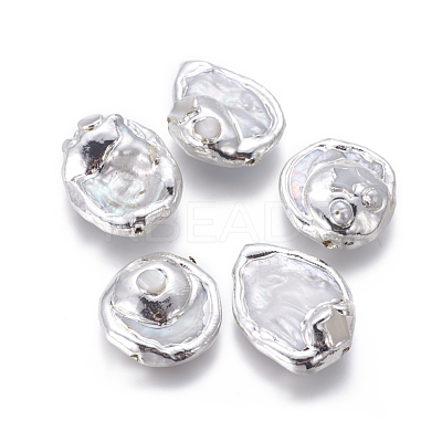Natural Baroque Pearl Cultured Freshwater Pearl Beads PEAR-F011-27S-1