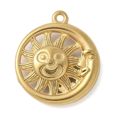 304 Stainless Steel Pendants LS-STAS-L277-02A-G-1