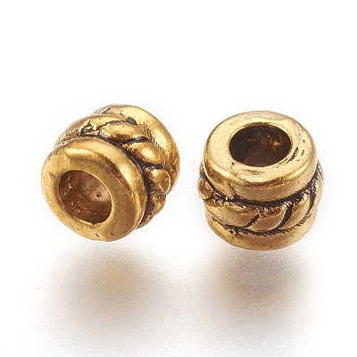 Tibetan Style Alloy Spacer Beads LS-X-GLF0447Y-1