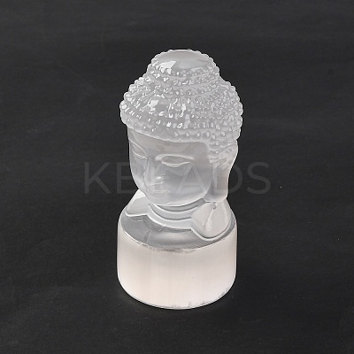 Natural Selenite Figurines DJEW-Q006-01K-1