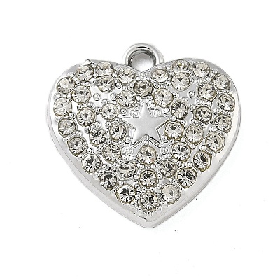 Alloy Rhinestone Pendants PALLOY-P308-07P-1