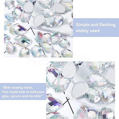 Sew on Rhinestone GACR-FG0001-03-1