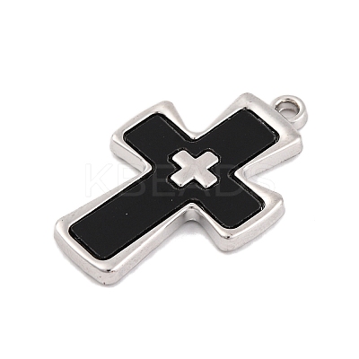 Alloy Acrylic Sheet Pendants FIND-U007-01P-1