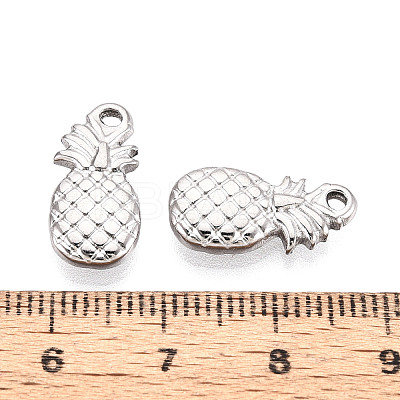 304 Stainless Steel Pineapple Pendants STAS-T069-29P-1