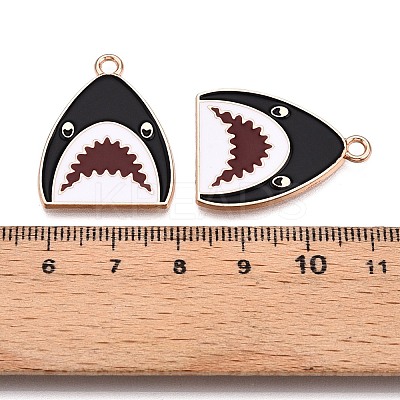 Alloy Enamel Pendants ENAM-T020-60A-1