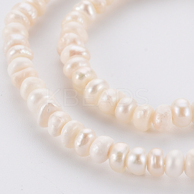 Natural Cultured Freshwater Pearl Beads Strands PEAR-N010-005-1