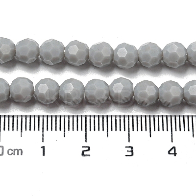 Opaque Glass Beads Stands LS-EGLA-A035-P6mm-D22-1