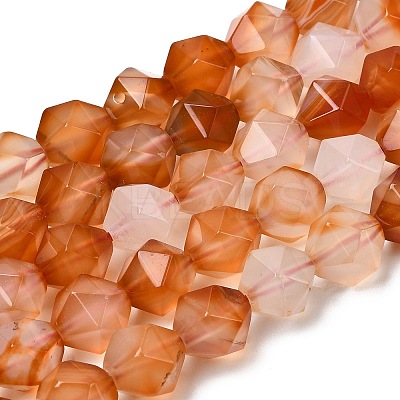 Natural Red Agate Beads Strands G-Z119-A02-03-1