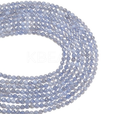 Natural Blue Lace Agate Beads Strands G-C280-B07-6mm-1