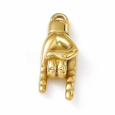 Ion Plating(IP) 304 Stainless Steel Manual Polishing Pendants STAS-D245-02G-1