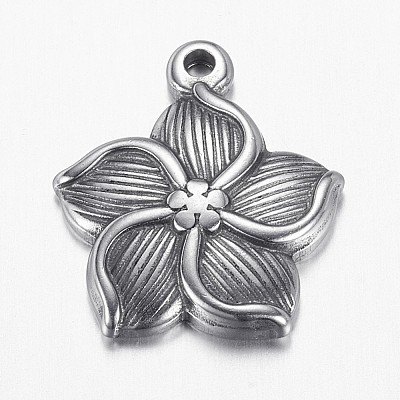Tarnish Resistant 304 Stainless Steel Pendants LS-STAS-P171-54P-1