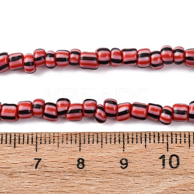 Handmade Lampwork Beads Strands BLOW-K001-01A-17-1