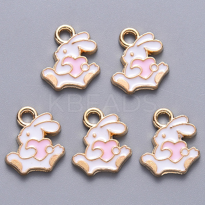 Alloy Enamel Charms ENAM-S121-117B-1