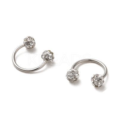 304 Stainless Steel Piercing Body Jewelry AJEW-C033-01B-P-1