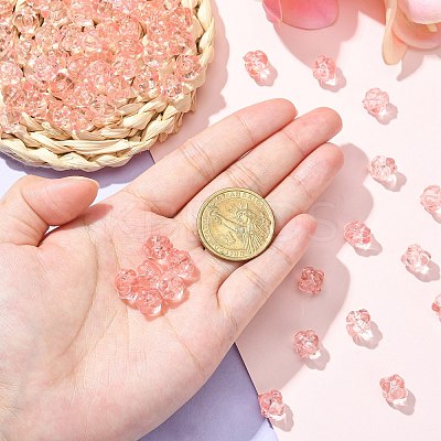 Transparent Acrylic Beads TACR-S154-20A-52-1