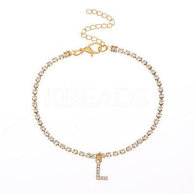Fashionable and Creative Rhinestone Anklet Bracelets DA6716-12-1