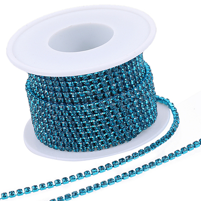 1 Roll Electrophoresis Iron Rhinestone Strass Chains CHC-GF0001-06D-1
