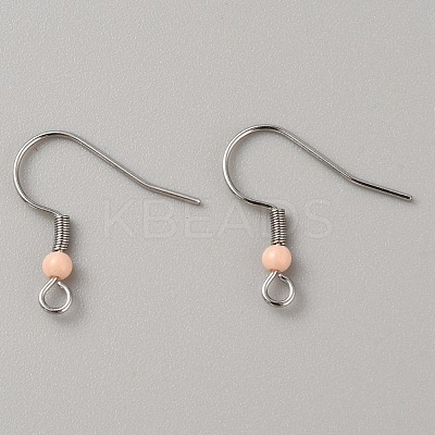 304 Stainless Steel Earring Hooks STAS-WH0027-64P-02-1