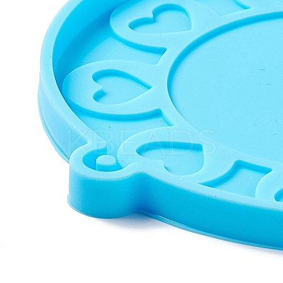 Valentine's Day Silicone Pendant Molds DIY-J009-08B-1