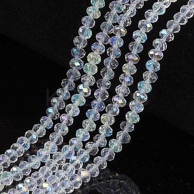 Electroplate Glass Beads Strands LS-EGLA-A044-T1mm-L19-1