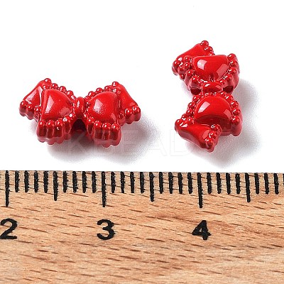 Spray Painted Alloy Bead PALLOY-H134-44-1