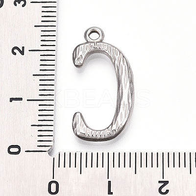 304 Stainless Steel Pendants STAS-N117-01P-C-1