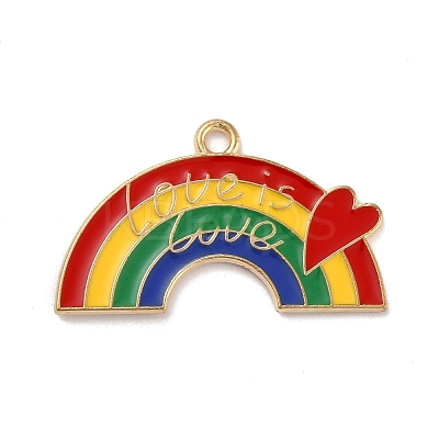 Alloy Enamel Pendants LS-ENAM-A137-07LG-1