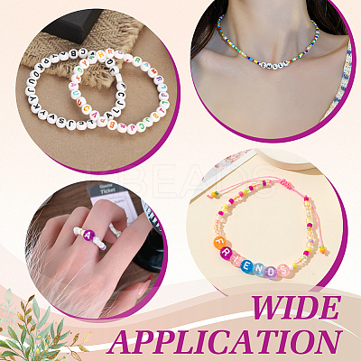 1000Pcs Transparent Acrylic Beads TACR-ME0001-08C-1