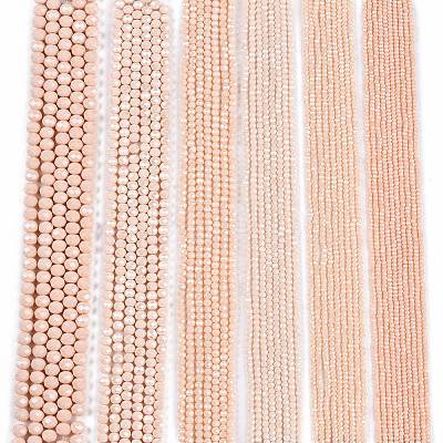 Electroplate Glass Beads Strands LS-EGLA-A044-P2mm-A05-1