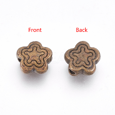 Tibetan Silver Alloy Beads LS-X-MLF10690Y-NF-1