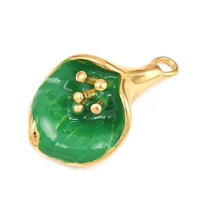 304 Stainless Steel Enamel Pendants STAS-G388-02G-03-1
