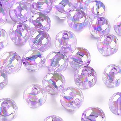 Transparent Acrylic Beads MACR-S370-B10mm-746-1