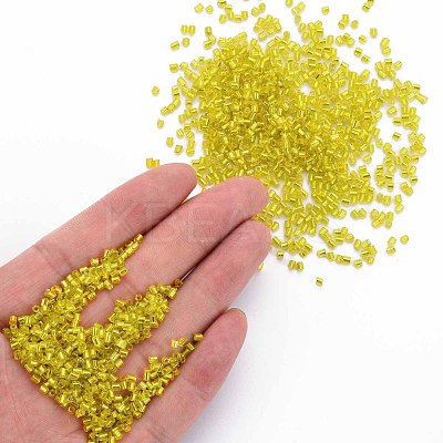 Glass Bugle Beads SEED-S032-08A-30-1