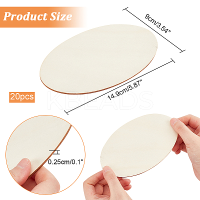 Unfinished Wood Sheets DIY-WH0034-93-1