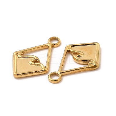 Ion Plating(IP) 304 Stainless Steel Pendants STAS-A070-34G-1
