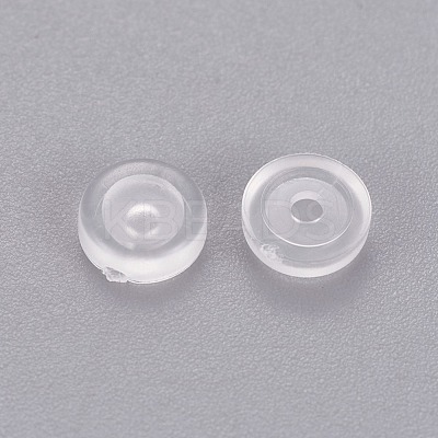 Comfort Silicone Pads for Screw Back Clip on Earrings KY-E008-02-1
