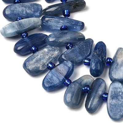 Natural Kyanite Beads Strands G-L649-A01-01-1