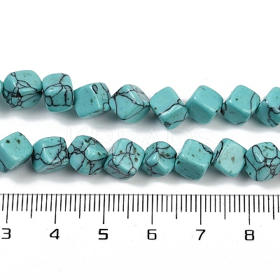Synthetic Turquoise Beads Strands G-A257-A14-01-1