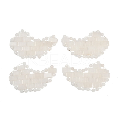 Natural White Jade Eye Patches G-D301-A04-1