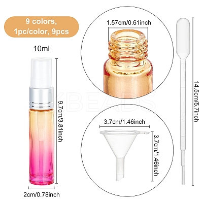 Empty Portable Matte Glass Spray Bottles MRMJ-BC0002-83P-1