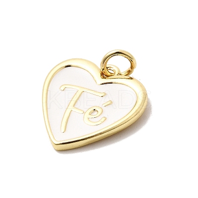 Brass Enamel Pendants KK-G554-04G-04-1
