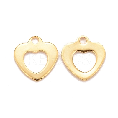 201 Stainless Steel Charms STAS-K217-50C-G-1