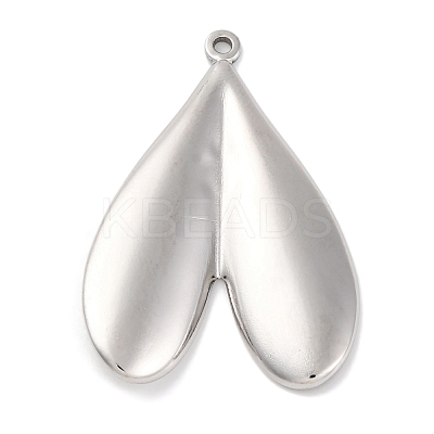 Anti-Tarnish 304 Stainless Steel Pendants STAS-D194-17S-1